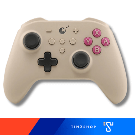 จอยเกมไร้สาย GuliKit Pro Controller NS38 KK3 PRO สีครีม_1